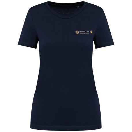 Tee shirt Supima col O Femme Bretagne