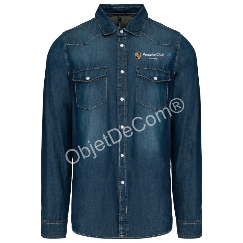 Chemise Denim Homme Tourcoing