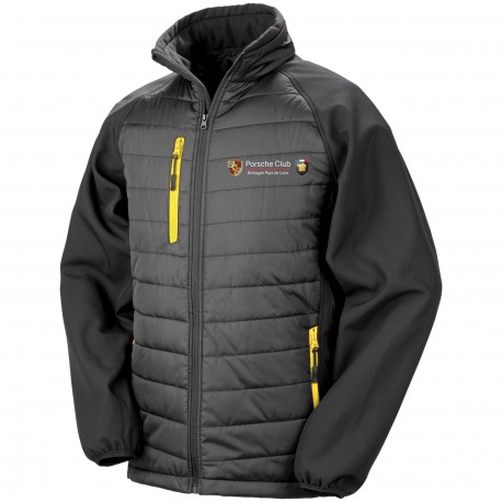 Veste softshell unisexe rembourrée